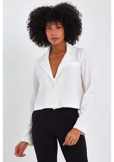 Alexandergardı Astarsız Crop Blazer Ceket B22-21400 001