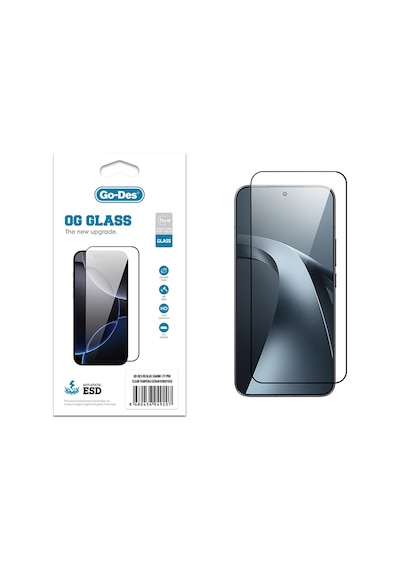 Xiaomi 17t Pro Uyumlu Go Des Og Glass Antistatik Temperli Cam Ekran Koruyucu Şeffaf