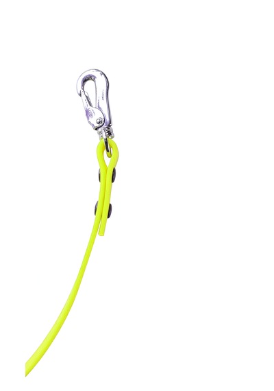 Atlas Dog Sports Biothane Sprenger Tokalı Gezdirme Kayışı 100 Cm Sarı