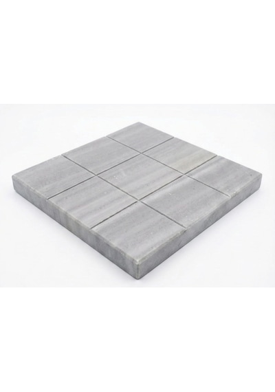 Dogal Tash Mermer Izgara Taşı, Doğal Renk, 39x35x3 Cm, Türkiye'de Üretilmiş Diğer
