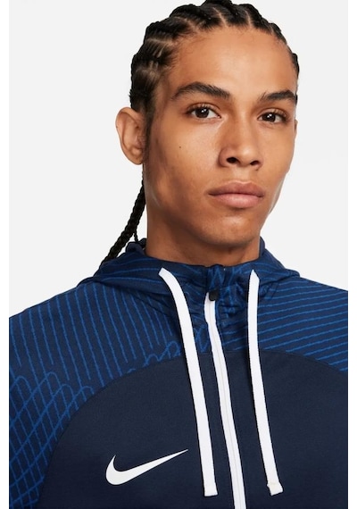 Nike M Dri-fıt Strike23 Hooded Track Jacket Knit Dr2571-451 Lacivert Erkek Eşofman Üstü 001