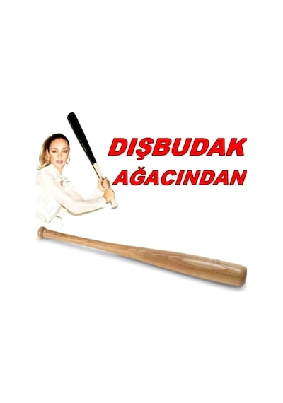 Ahşap Beyzbol Sopası Dışbudak Ağacından Bezbol Sopası 1.kalite Ahşap