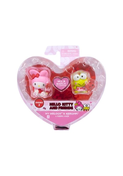 Hello Kitty Ve Arkadaşları My Melody İle Keroppi 2 Li Figür Paketi