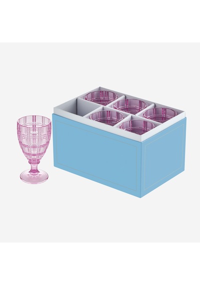 Mor Akrilik Kadeh 400 Ml