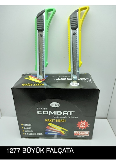 2 Adet Büyük Maket Bıçağı Falçata Combat