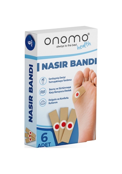 Onomo Nasır Bandı Nasır Yakısı 6 Adet