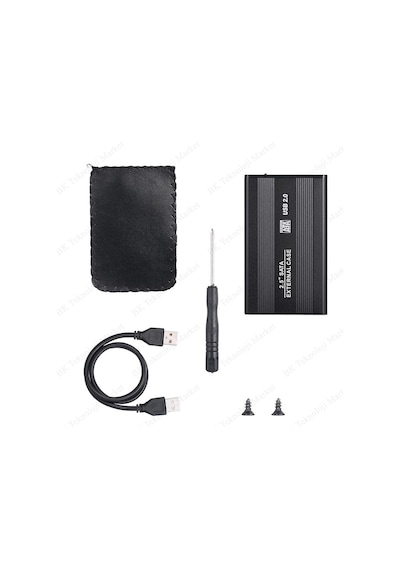 2.5 Sata Usb 2.0 Alüminyum Harici Notebook Hdd Kutusu