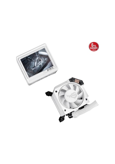 Asus 360mm Rog Ryujın Iıı 360 Argb Extreme Whıte Am5-1851p Sıvı Soğutmalı İşlemci Fanı Beyaz