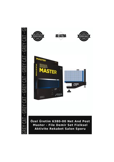 Özel Üretim 6380-00 Net And Post Master - File Demir Set Fiziksel Aktivite Rekabet Salon Sporu Belirtilmemiş