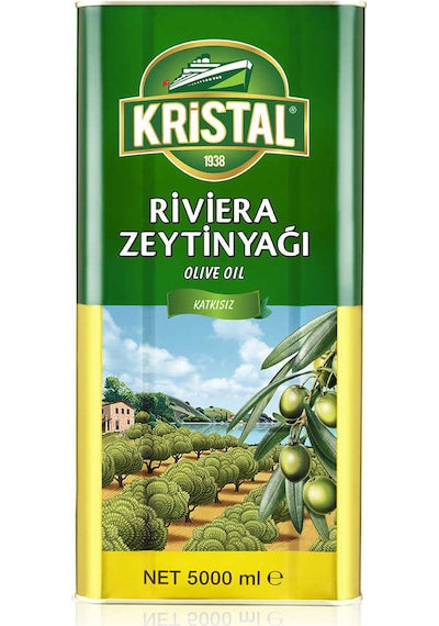 Kristal Riviera Zeytinyağı Teneke 5 L