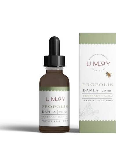 Umay Herbal Organik Propolis Ekstrakt Damla 20 ML
