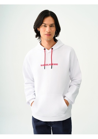 LOFT Oversize Fit Erkek Sweatshirt Lf2037400 Q1.v1 Beyaz