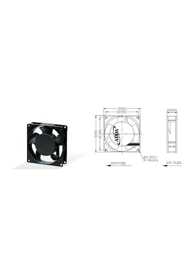 220 Volt Fan 9 Cm 38 Mm