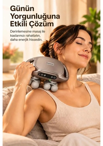 Özel Üretim 12 Masaj Başlıklı Şarjlı Masaj Cihazı N1-12 Gri Yatak Çalışma Koltuk
