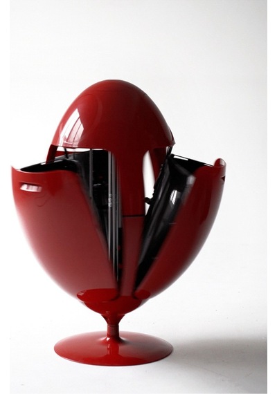 Miniforms Egg Bin Çöp Kutusu Small Kırmızı