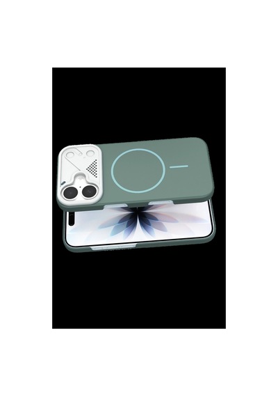 Joko Apple iPhone Uyumlu 17 Export Magsafe Kapak - Turkuaz İtdark56190