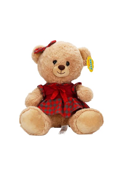 Kalpleri Fethedecek Sevimli Kıyafetli Peluş Ayı 32 Cm