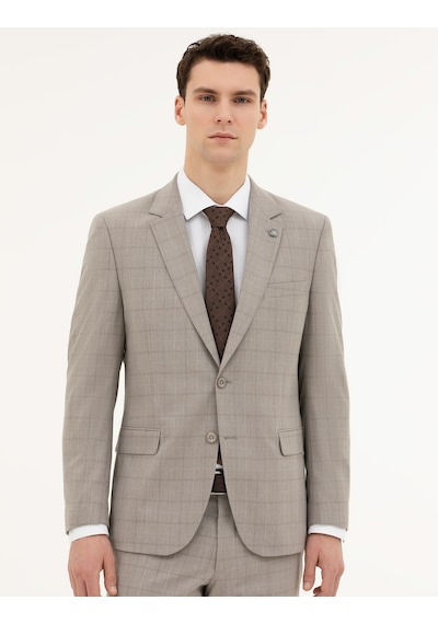 Pierre Cardin Erkek Açık Kahverengi Takım Elbise 50285267-vr002 Açık Kahverengi