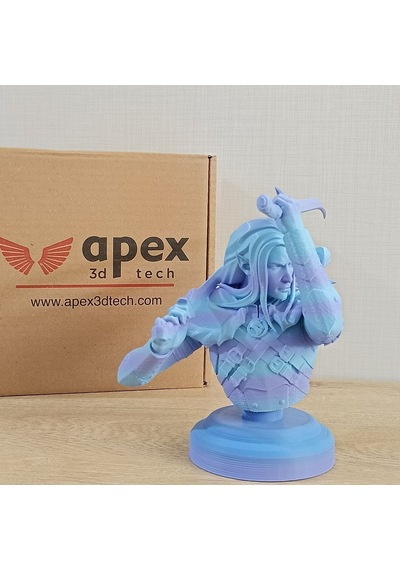 Apex3d Gradyant Pla+ Filament - Lavanta Buzul 1 Kg 1.75mm