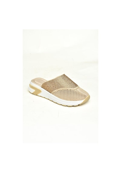 Fox Shoes U312514415 Bej File Kadın Terlik Bej-file Çok Renkli