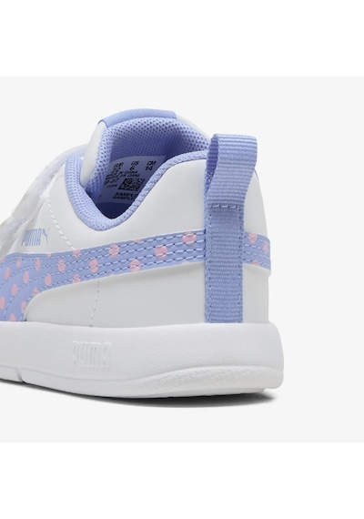 Puma Courtflex V3 Dotty V Inf Bebek Beyaz Spor Ayakkabı - 398759 07