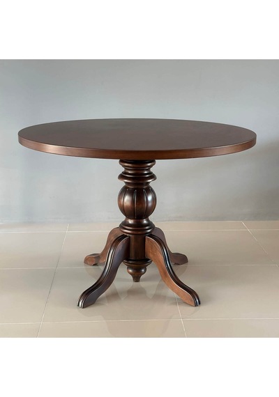 Elegansia Masa Takımı, Masif Ahşap Ayak, Klasik Tasarım, Yuvarlak Masa, 4 Brugge Sandalyeli Çok Renkli Elegansia Masa Takımı, Masif Ahşap Ayak, Klasik Tasarım, Yuvarlak Masa, 4 Brugge Sandalyeli Çok Renkli