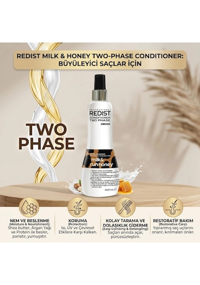 Redist Fon Suyu Milk Honey 400 Ml
