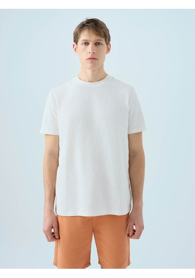 Loft Regular Fit Ekru Erkek T-shirt Lf2038501 Ekru