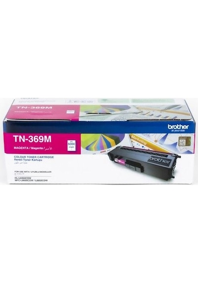 Brother Tn 369m Kırmızı Toner 6000 Sayfa