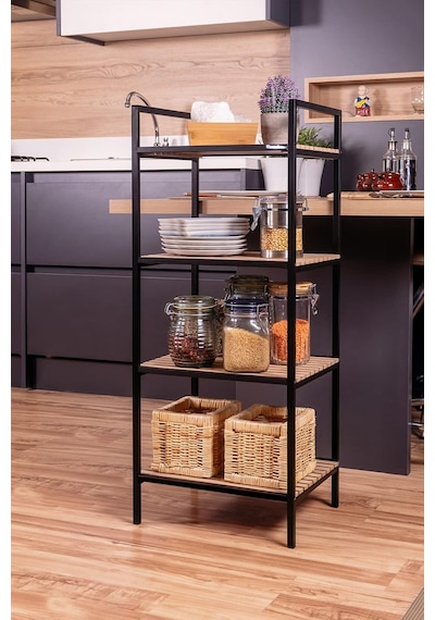 Mudesa Mdsmrf00000002 Mutfak Malzeme Dolabı Metal-ahşap Organizer Dekoratif Çok Amaçlı Raf Diğer Mudesa Mdsmrf00000002 Mutfak Malzeme Dolabı Metal-ahşap Organizer Dekoratif Çok Amaçlı Raf Diğer