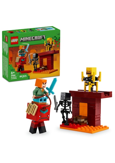 LEGO® Minecraft® Nether Lav Savaşı 21266 - 6 Yaş ve Üzeri Macera Oyunları Seven Çocuklar için Yaratıcı Oyuncak Yapım Seti (99 Parça) LEGO® Minecraft® Nether Lav Savaşı 21266 - 6 Yaş ve Üzeri Macera Oyunları Seven Çocuklar için Yaratıcı Oyuncak Yapım Seti (99 Parça)