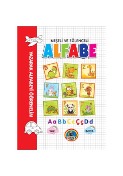Karatay 4e Boyama Kitabı Neşeli Ve Eğlenceli Alfabe