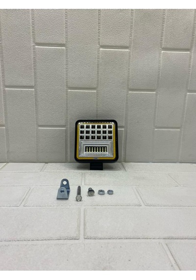 Oto Araç Çalışma Lambası Beyaz-turuncu 42w 10-30w