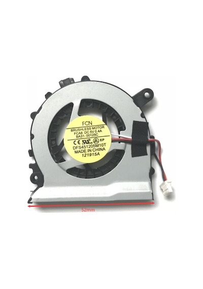 Samsung Uyumlu Np530u3b, Np530u3c, Np530u4c, Np540u3c Notebook Cpu Fanı Bfb0705ha