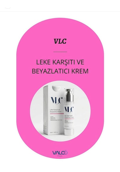 Vlc Leke Karşıtı Ve Beyazlatıcı Krem 50 Ml