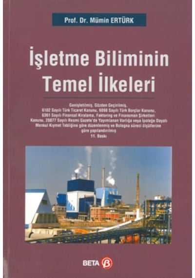İşletme Biliminin Temel İlkeleri Mümin Ertürk Beta