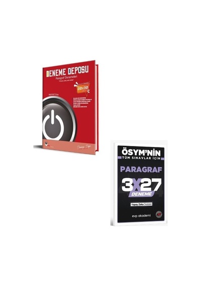 2027 Deneme Deposu 2027 Tyt Paragraf Konu Denemeleri+ Evp Akademi Paragraf