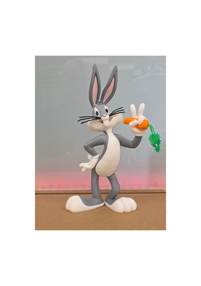 Bugs Bunny Figür 20cm-3d Baskı-kolleksiyonluk Biblo