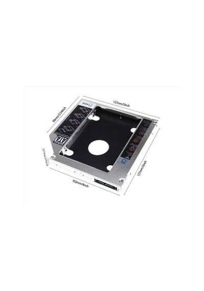 Codegen Codmax Cdg-hdc-127 12.7mm Sata Siyah / Gümüş Notebook Ekstra Hdd Yuvası-208285