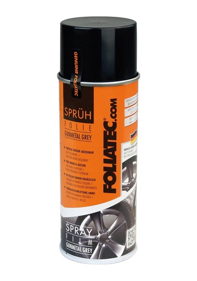 Jant Metal Sprey Folyo Yüzey Kaplama Seti 2x400ml. Tunç Metalik Gri Mat