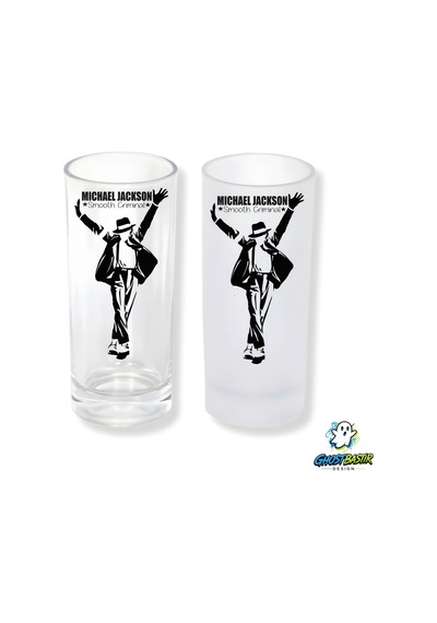 Michael Jackson Buzlu / Buzsuz Seçenekli Rakı Bardağı 1 Adet Şık Sunum Bardağı 0265