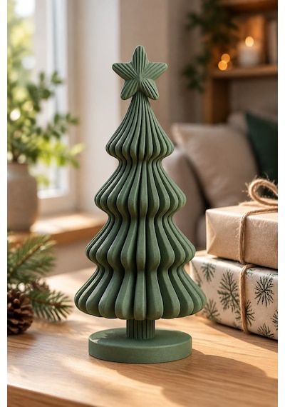 Oluklu Spiral Ağaç Modern Noel Ağacı Diğer