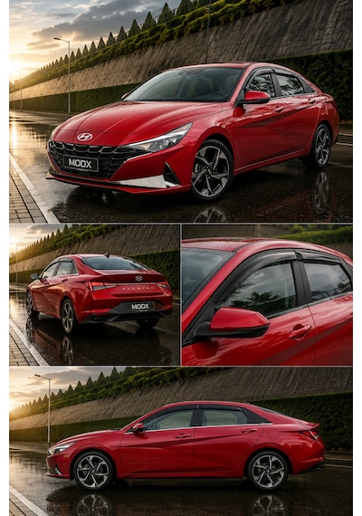 Hyundai Elantra 2021+ Araca Özel Cam Rüzgarlığı A+