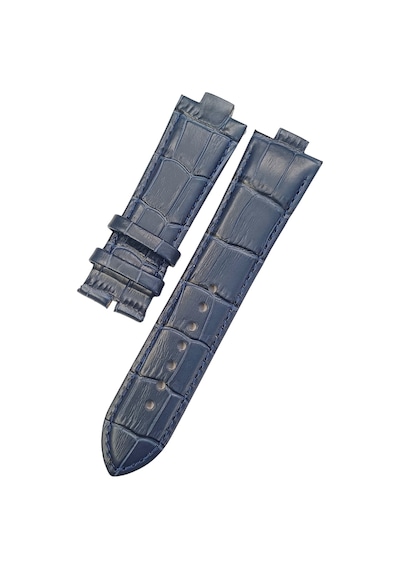 Gc Gcy24001g7 Uyumlu Lacivert Deri Saat Kordonu