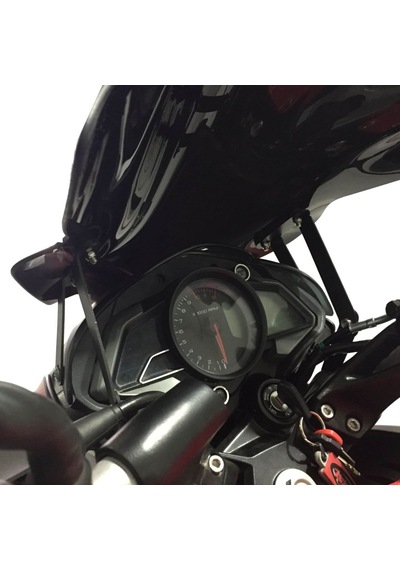 Gp Kompozit Bajaj Pulsar Ns 200 2011-2024 Uyumlu Ön Tur Camı Füme Std
