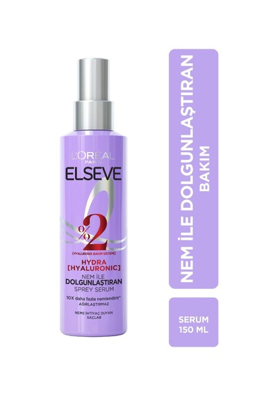 L'oreal Paris Hydra Hyaluronic Nem İle Dolgunlaştıran Serum 150 Ml