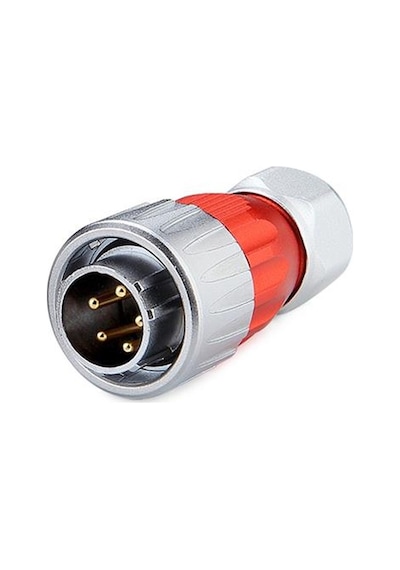 Dh-20-c05pe-03-001 5-pin Su Geçirmez Konnektör - Erkek