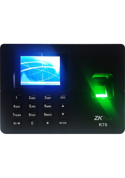 Zkteco K 70 Tcp/Ip Parmak İzi Personel Takip Cihazı