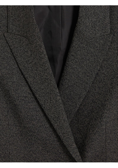 Lcw Studıo Kahverengi Kruvaze Yaka Kadın Blazer Ceket