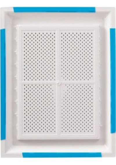 Plastik Banyo Wc Havalandırma Menfezi Yüzeysel Hareketli 54 X 54 Cm